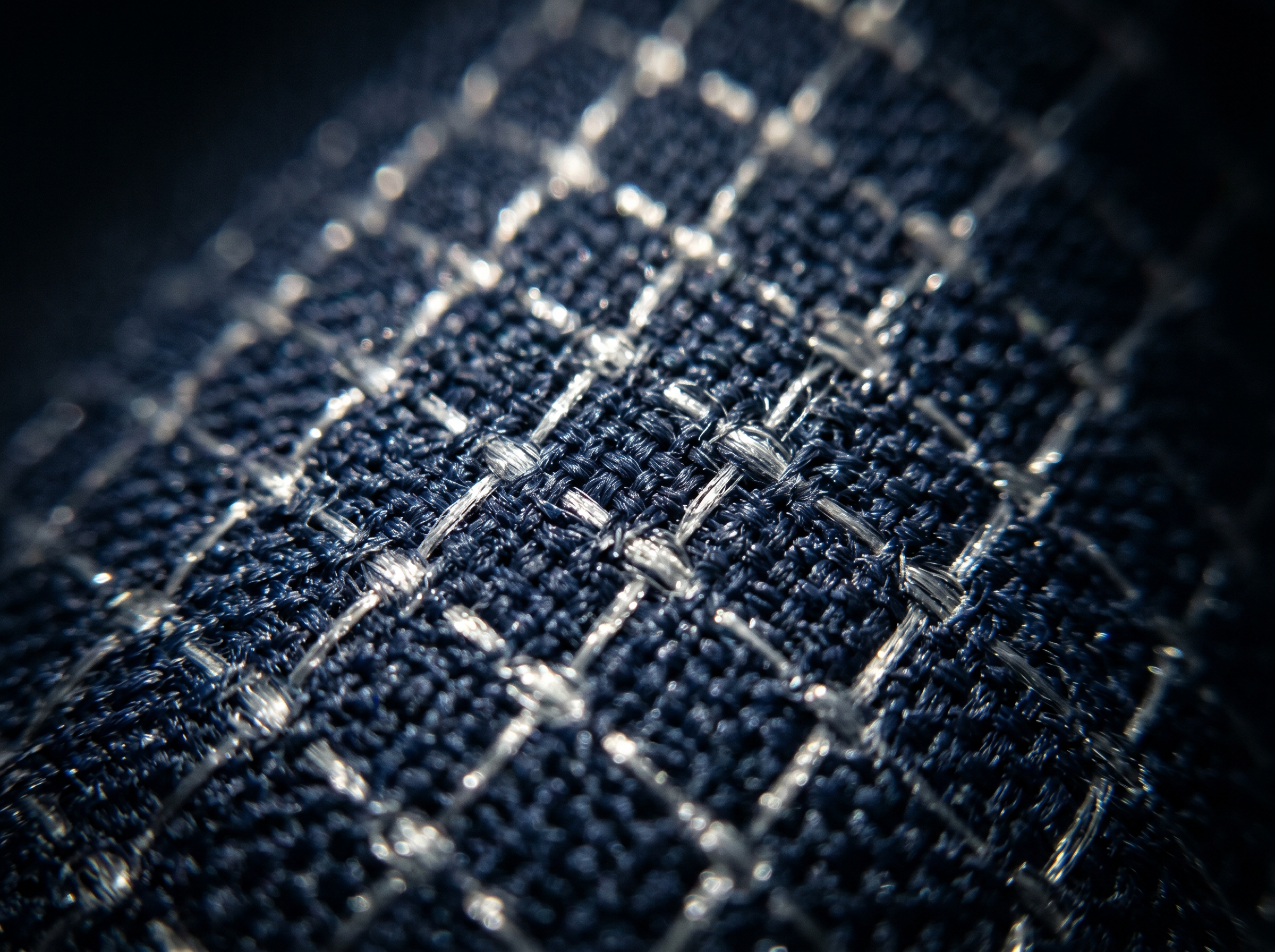 IRONWEAVE ripstop fabric macro